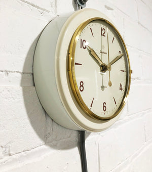 Vintage JUNGHANS Electric Kitchen Wall Clock | eXibit collection