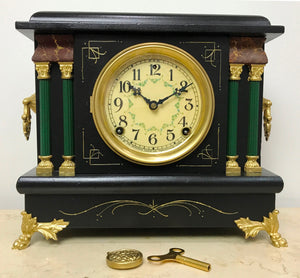 Antique Sessions Mantel Clock | eXibit collection