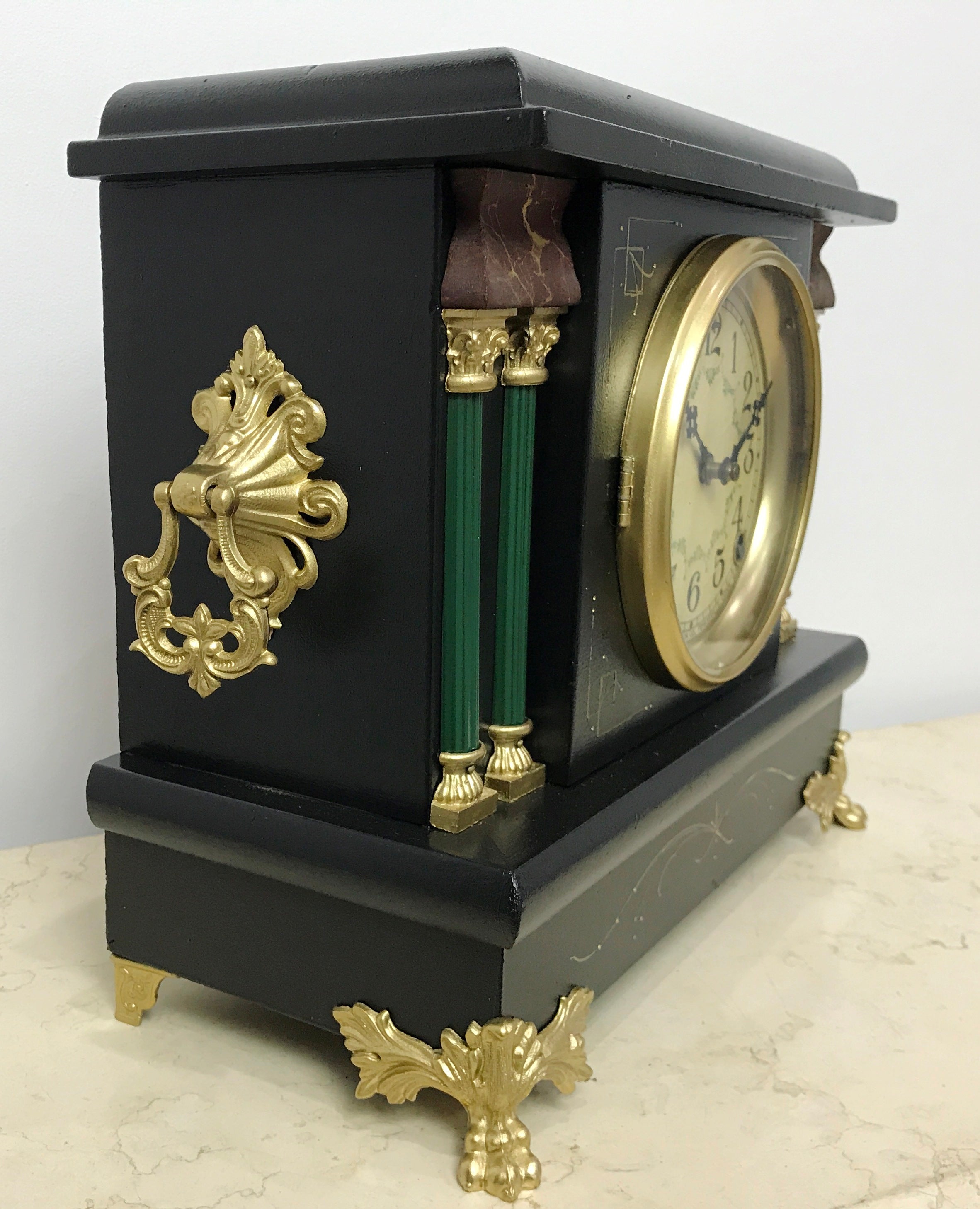 Antique Sessions Mantel Clock | eXibit collection