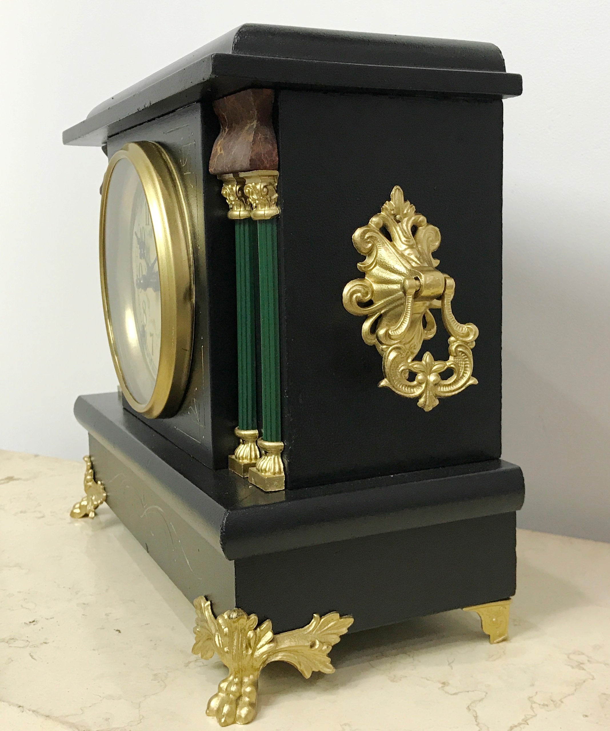 Antique Sessions Mantel Clock | eXibit collection