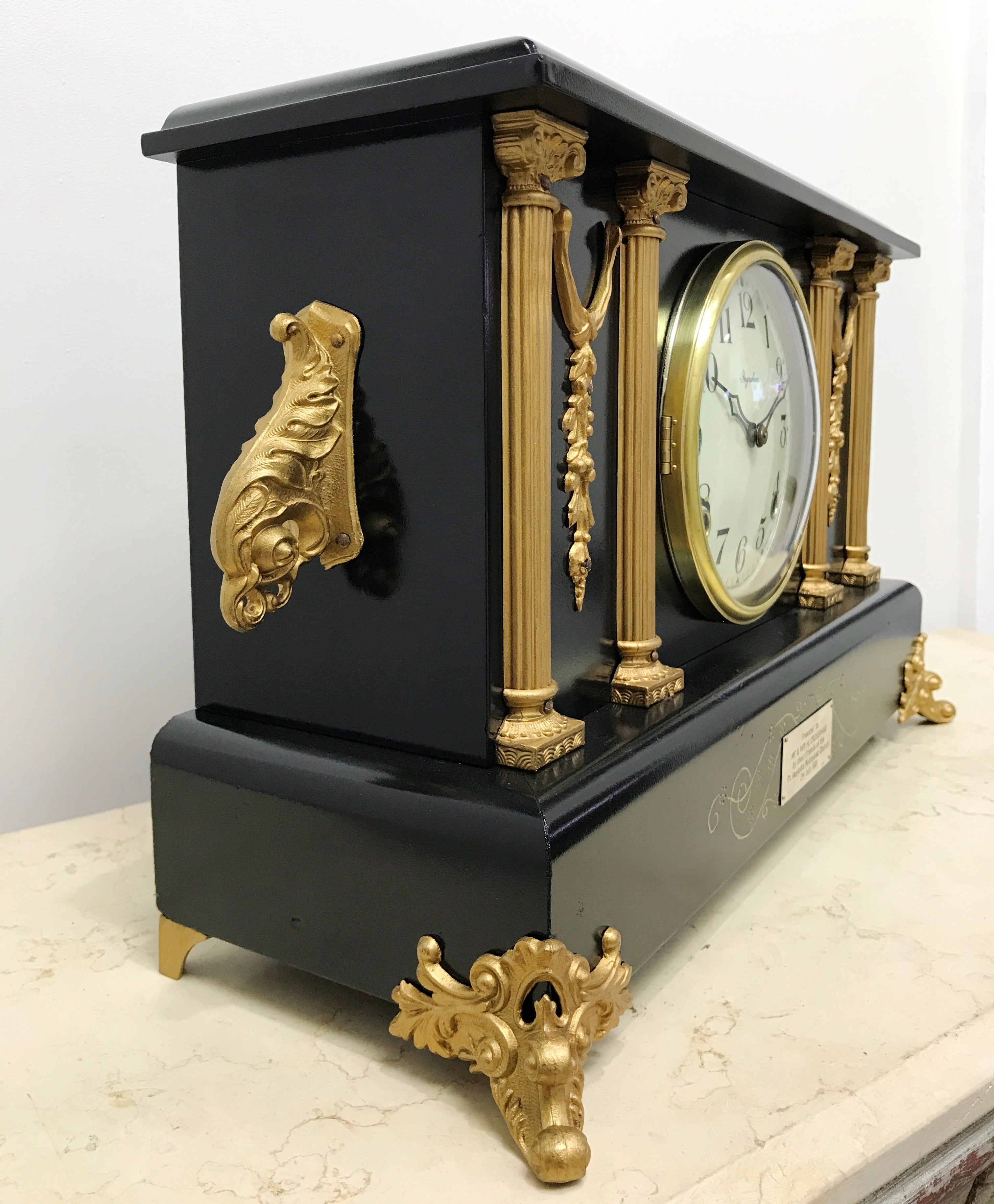 Antique Ingraham Mantel Clock | eXibit collection