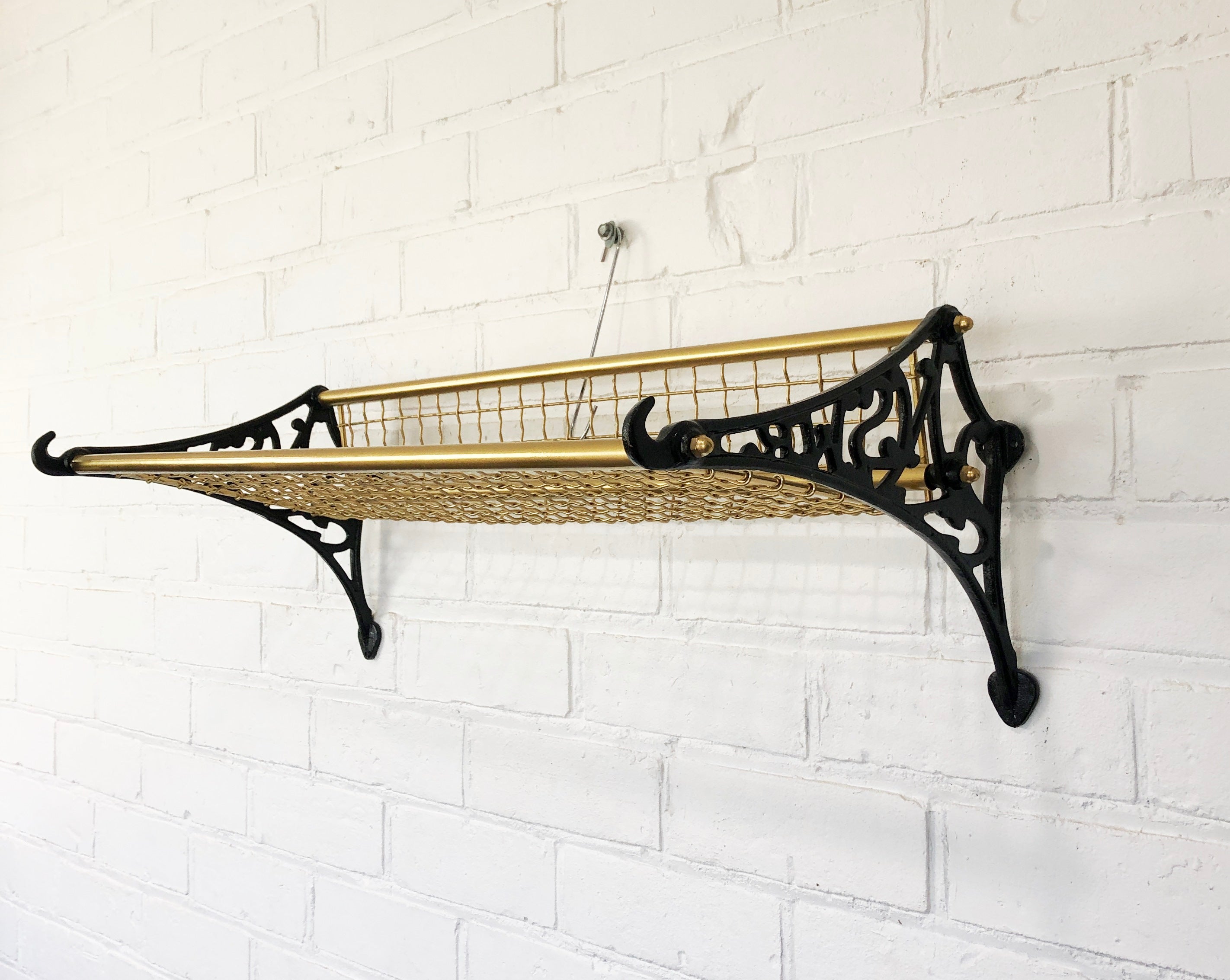 Vintage NSWR Railway Luggage Rack | eXibit collection