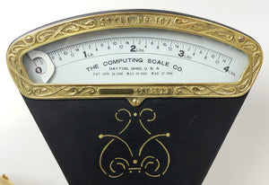 Vintage DAYTON The Computing Co. Double-Sided Kitchen Scale | eXibit collection