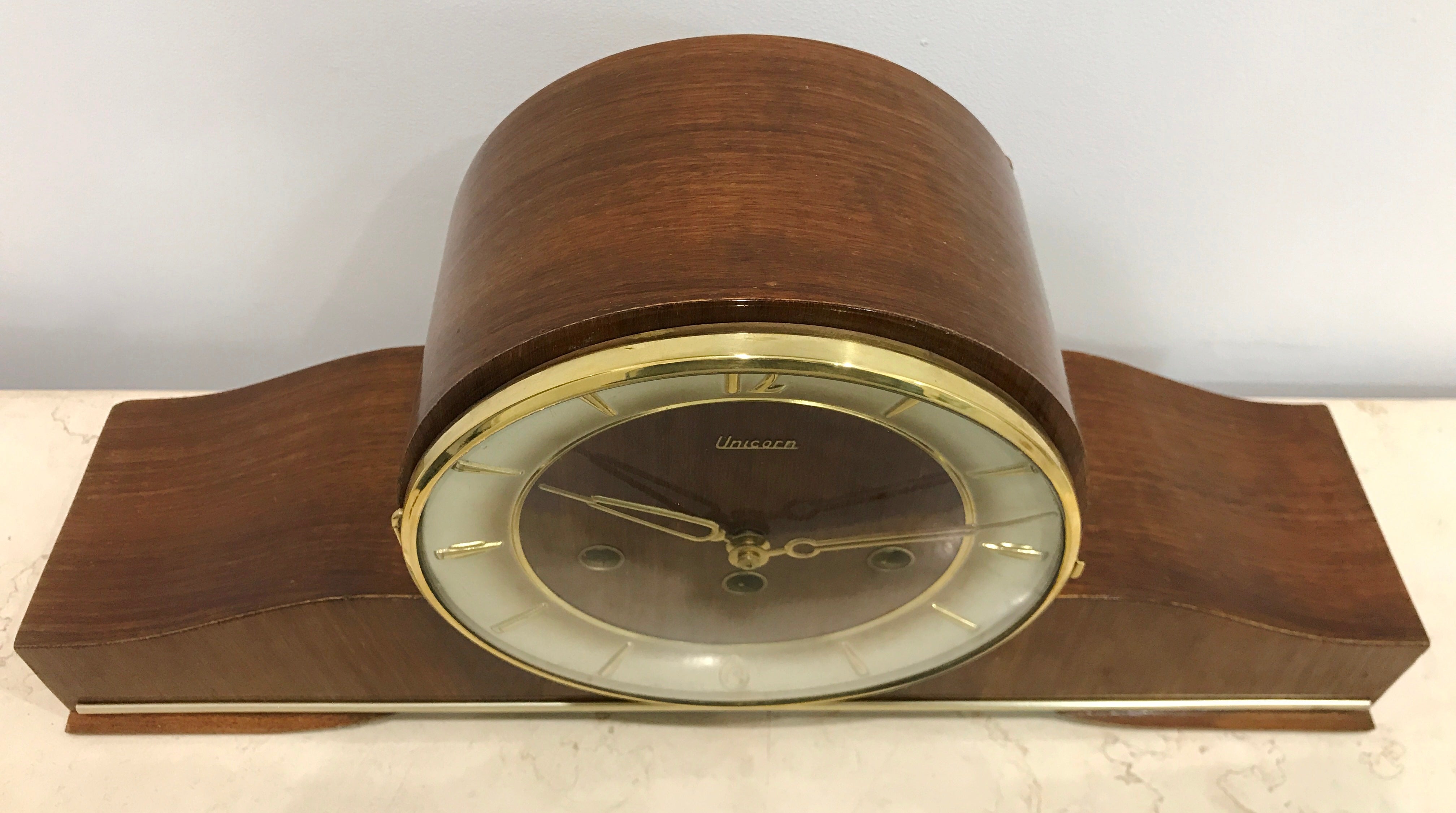 Vintage Unicorn Westminster Mantel Clock | eXibit collection