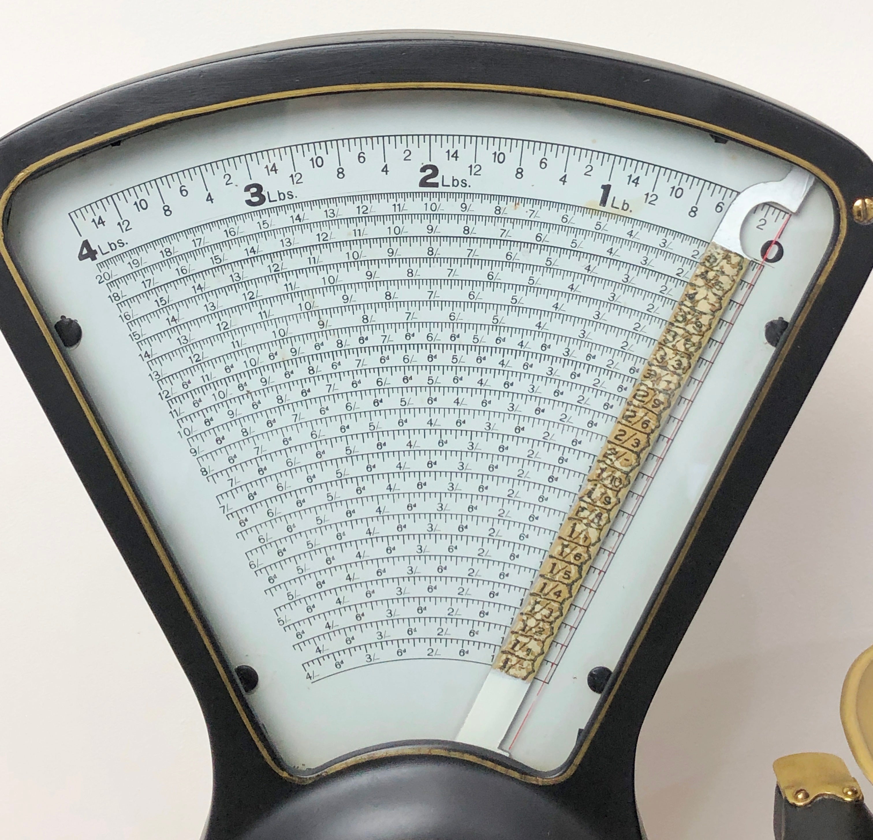 Vintage DAYTON The Computing Co. Double-Sided Kitchen Scale | eXibit collection