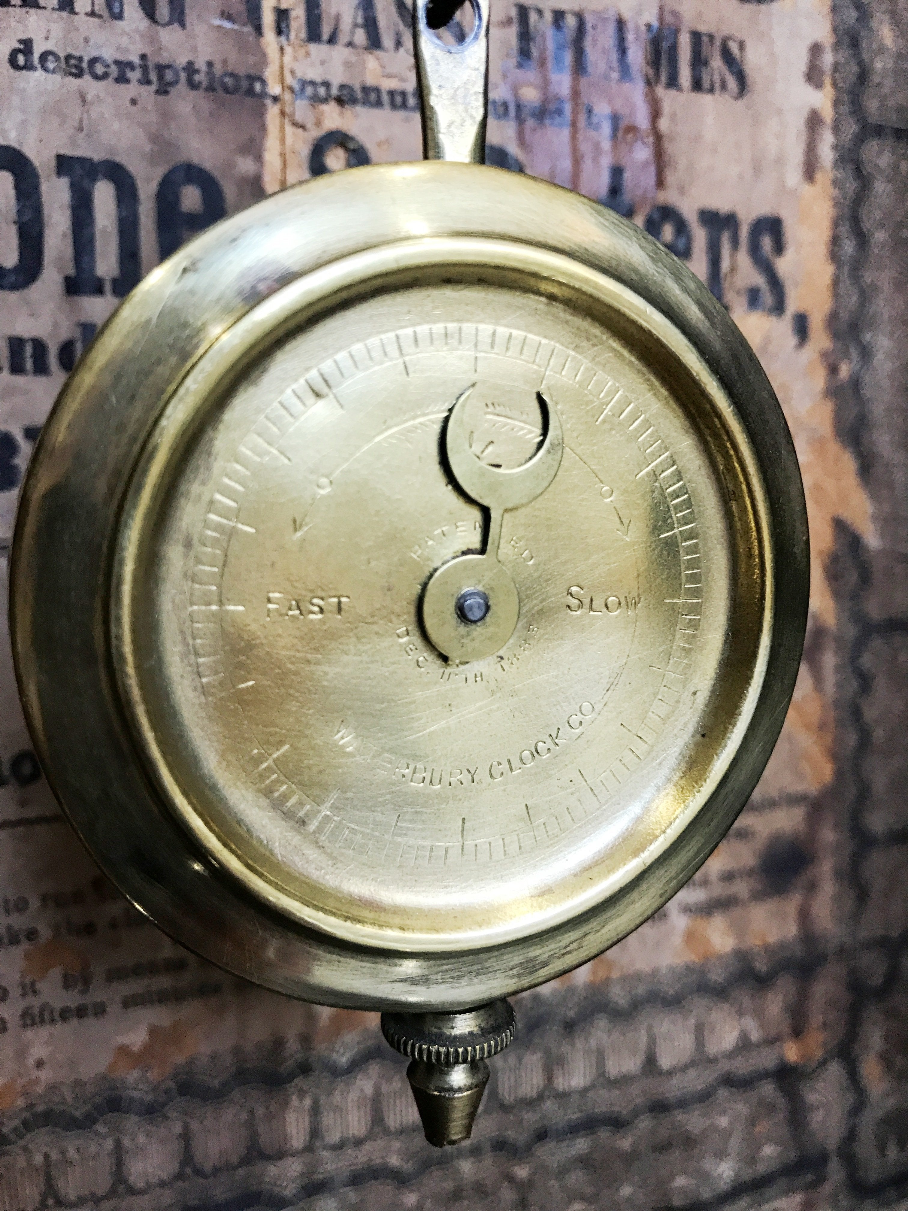 Antique Pettibone and Peters Wall Clock | Adelaide Clocks