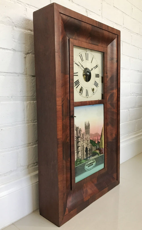 Antique Pettibone and Peters Wall Clock | Adelaide Clocks