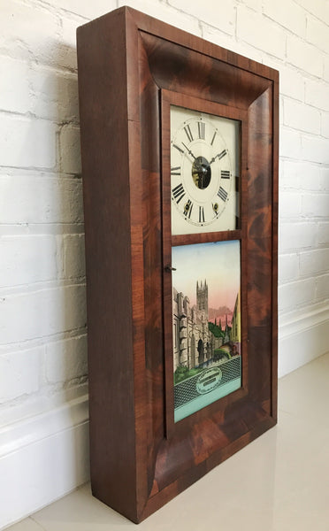 Antique Pettibone & Peters Wall Clock | eXibit collection