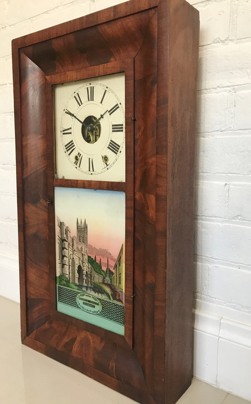 Antique Pettibone and Peters Wall Clock | Adelaide Clocks