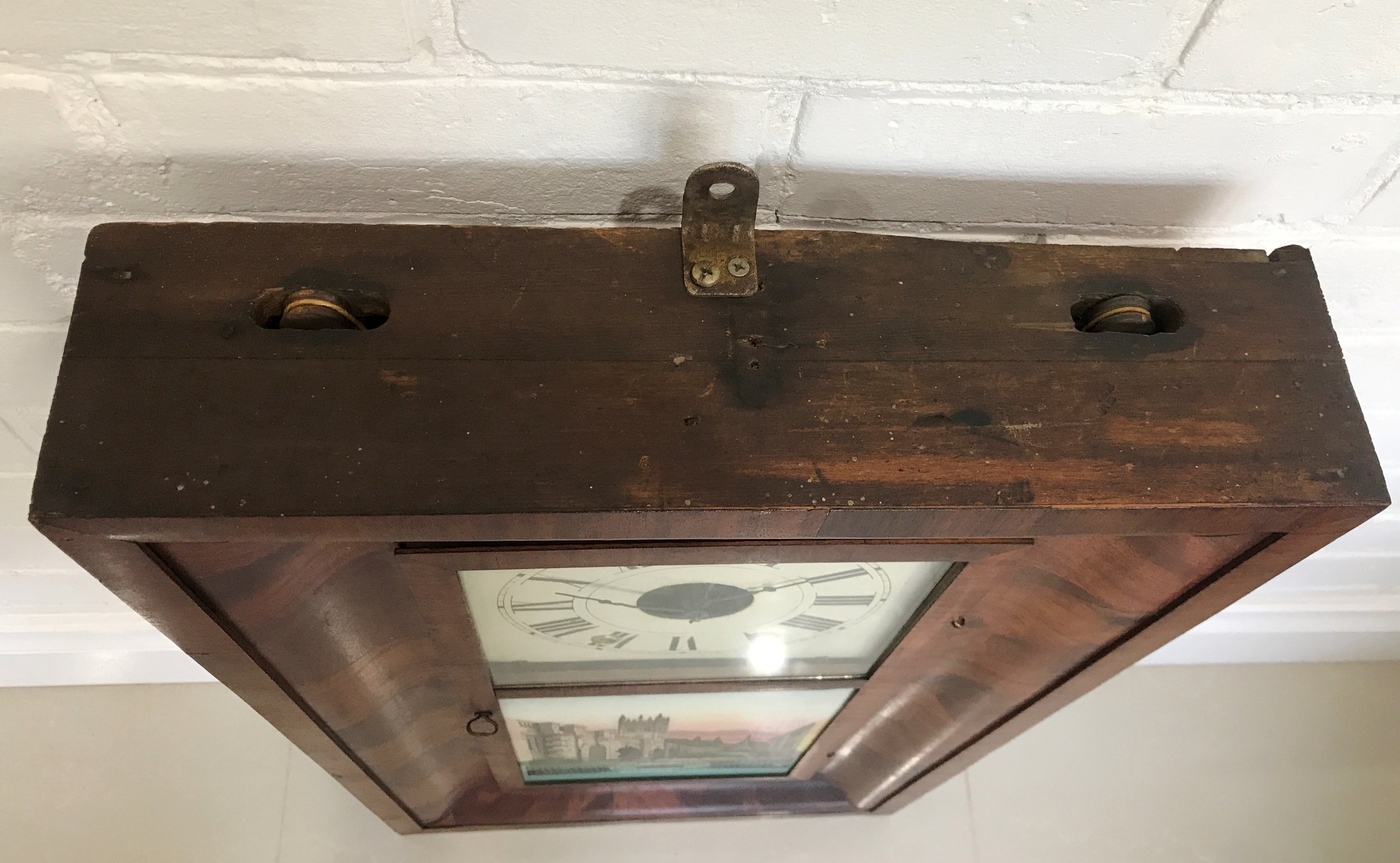 Antique Pettibone and Peters Wall Clock | Adelaide Clocks