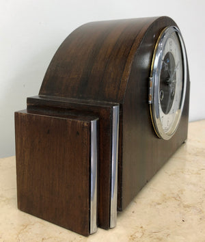 Vintage Hammer on Coil Chime German Mantel Clock | eXibit collection