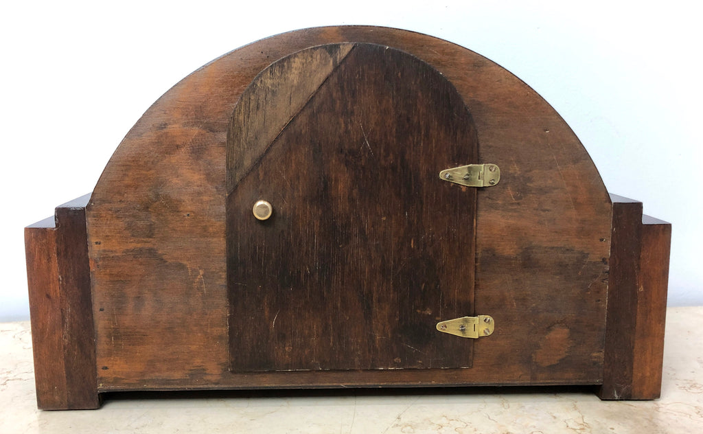 Vintage Hammer on Coil Chime German Mantel Clock | eXibit collection