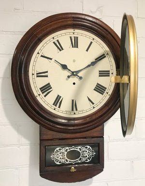 Antique Battery Wall Clock | eXibit collection