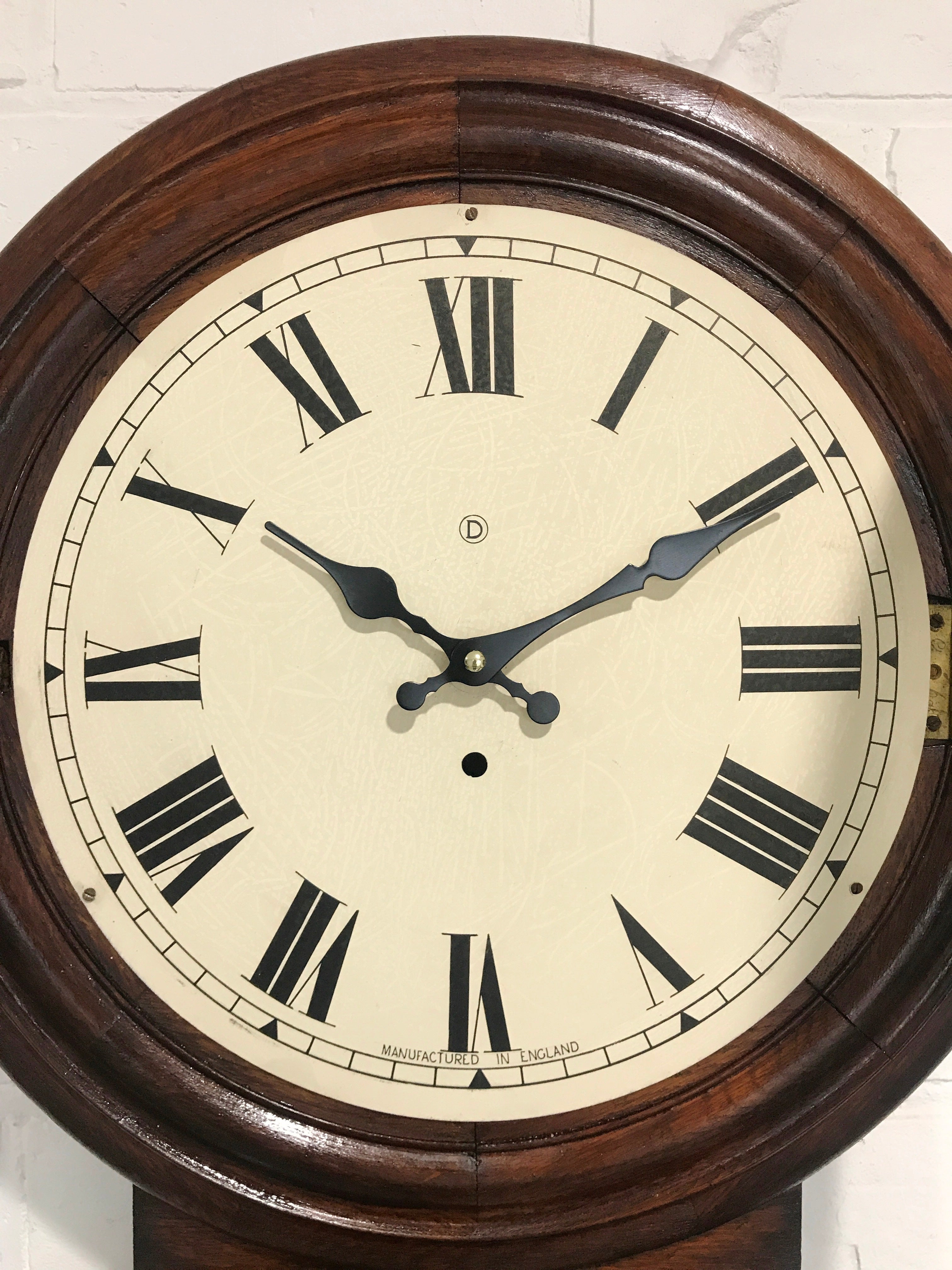 Antique Battery Wall Clock | eXibit collection