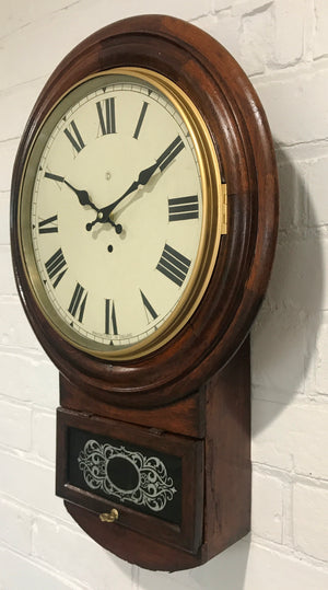 Antique Battery Wall Clock | eXibit collection