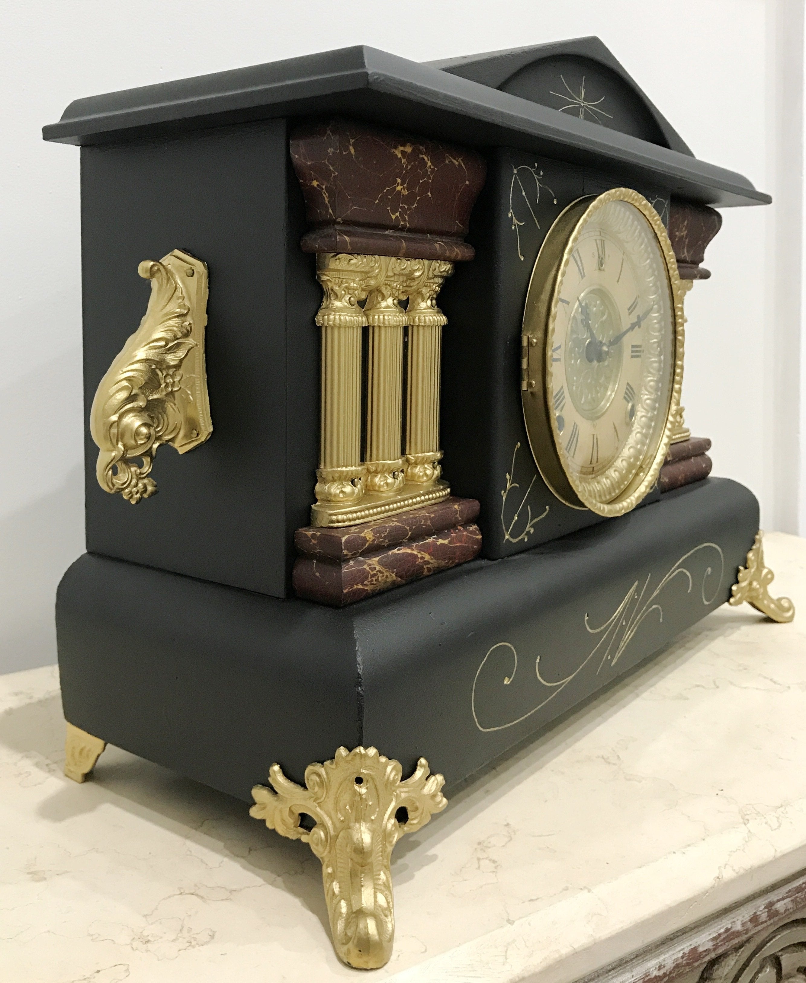 Antique Gilbert Mantel Clock | eXibit collection