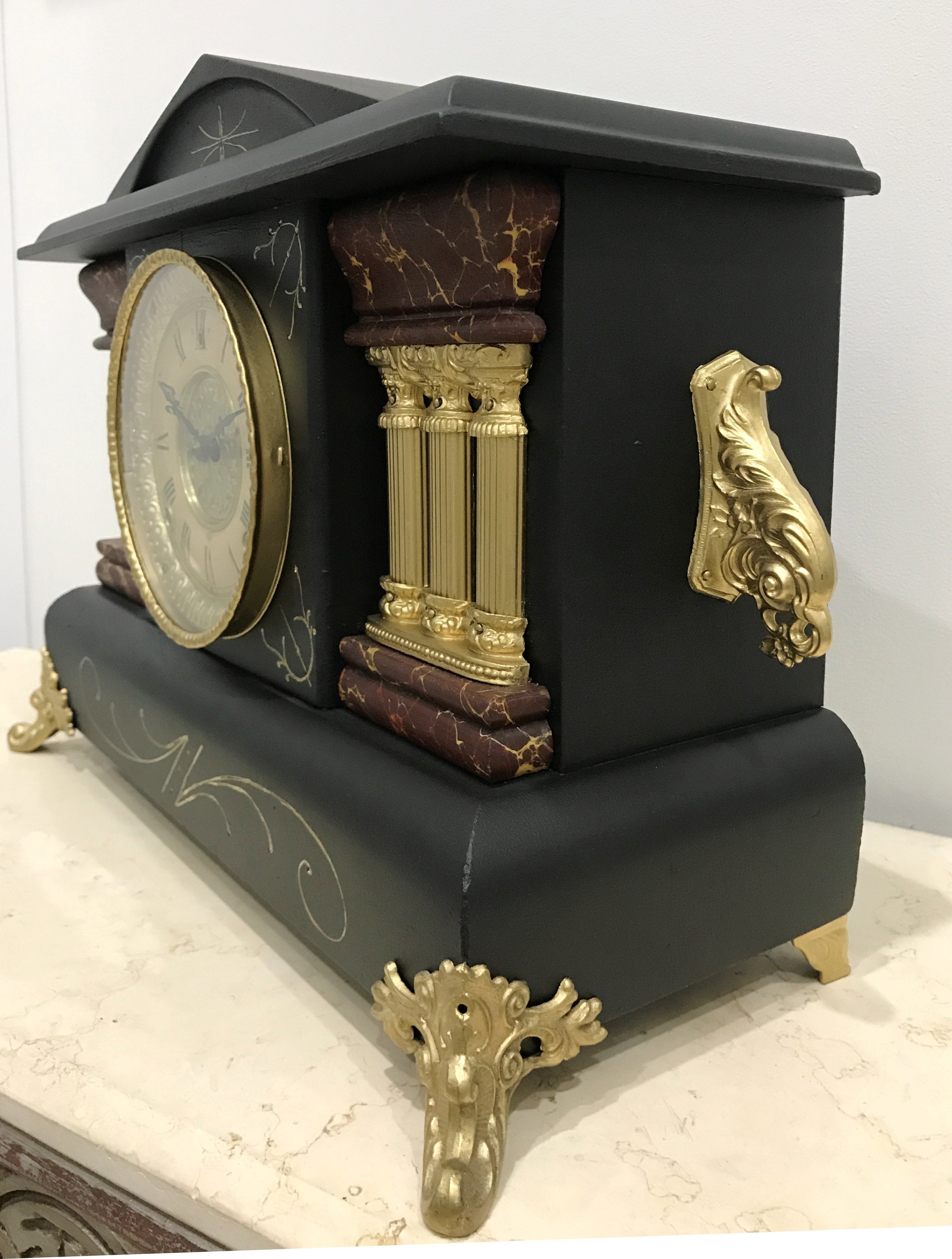 Antique Gilbert Mantel Clock | eXibit collection