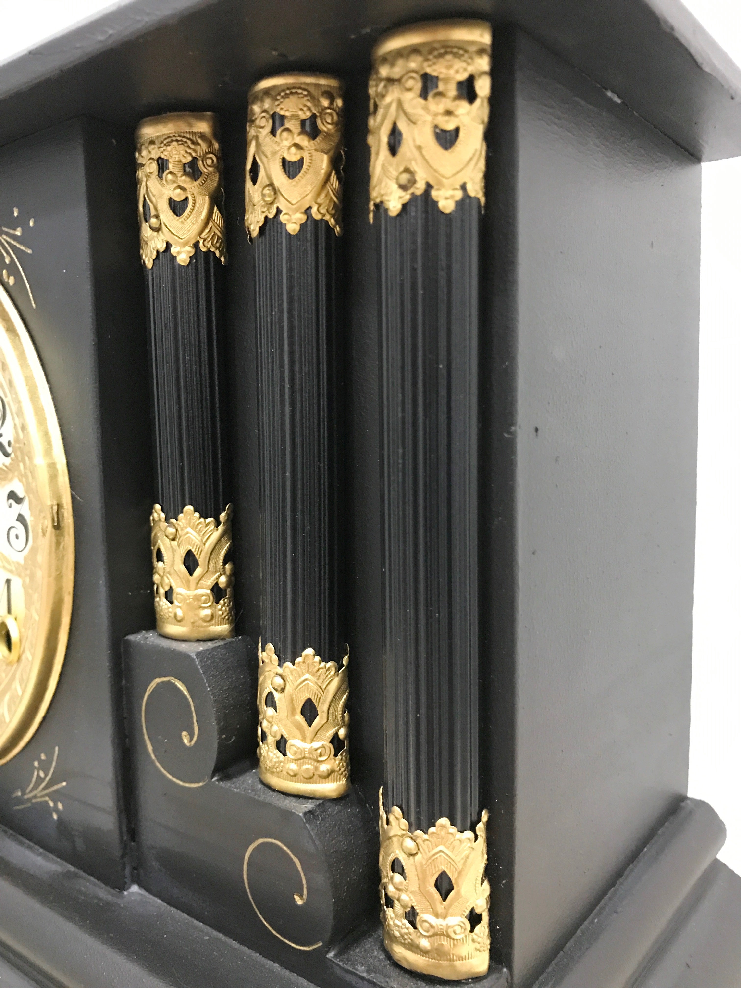 Antique Gilbert Mantel Clock | Adelaide Clocks