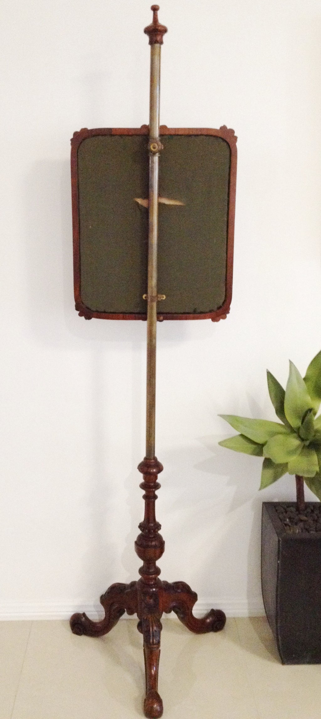 Antique Fire Screen Stand | eXibit collection