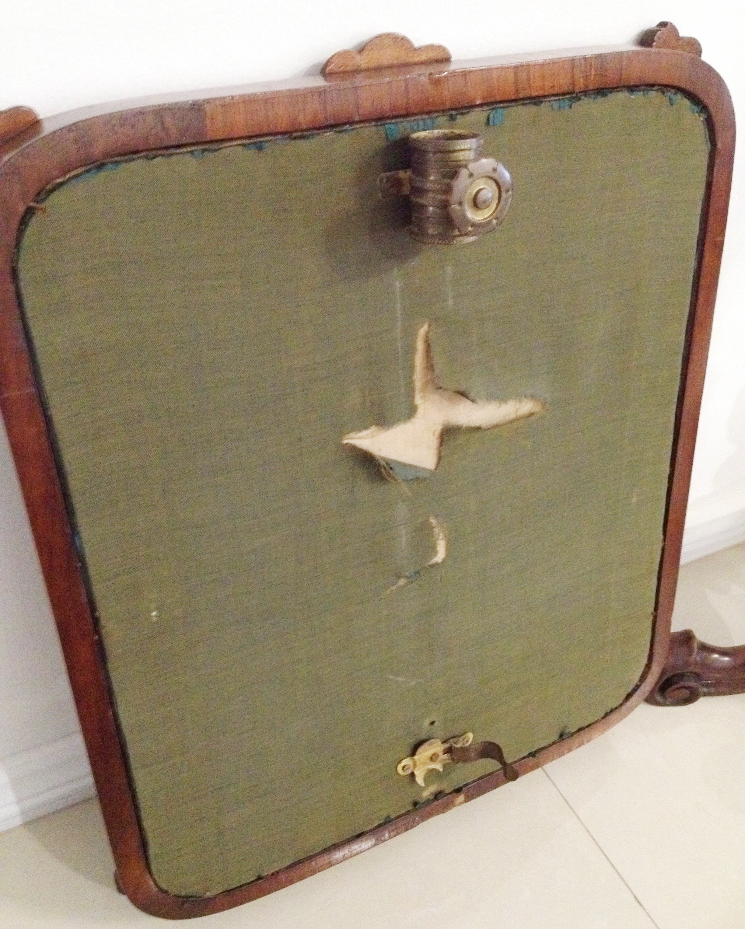 Antique Fire Screen Stand | eXibit collection