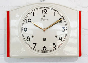 Vintage JUNGHANS Ceramic Kitchen Wall Clock | eXibit collection