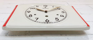 Vintage JUNGHANS Ceramic Kitchen Wall Clock | eXibit collection