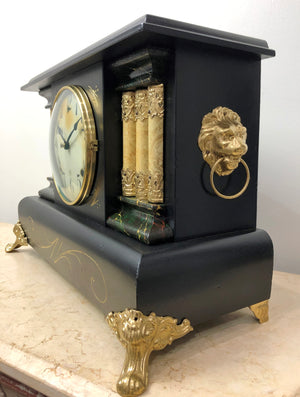 Antique Gilbert Hammer Chime Mantel Clock | eXibit collection