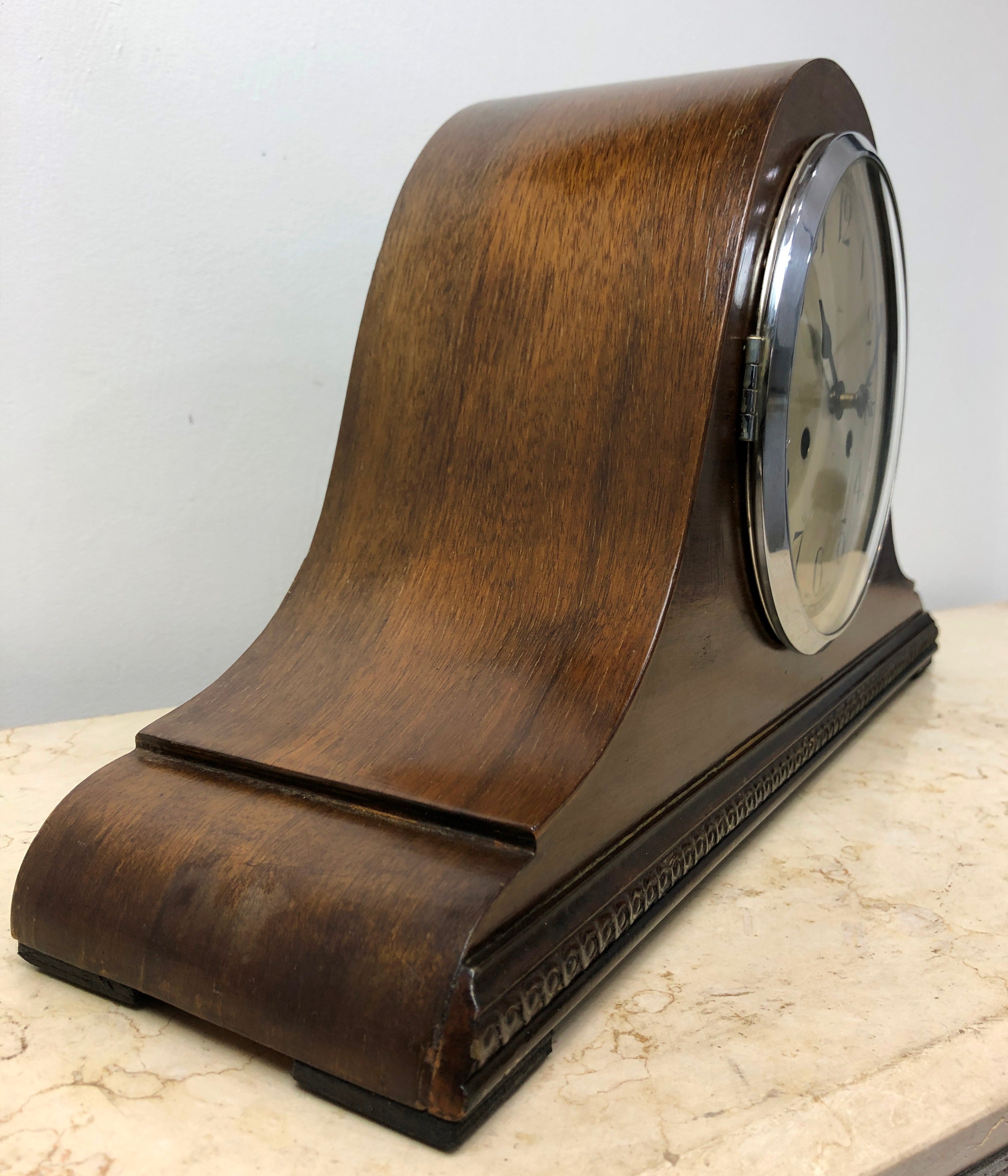 Original Vintage Enfield Hammer Chime Mantel Clock | eXibit collection