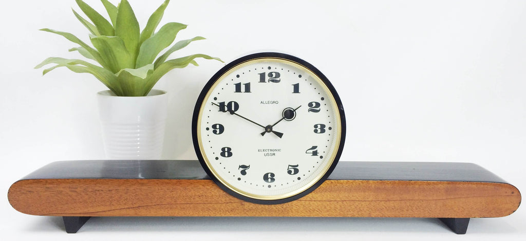 Retro Style USSR Quartz Mantel Clock | eXibit collection