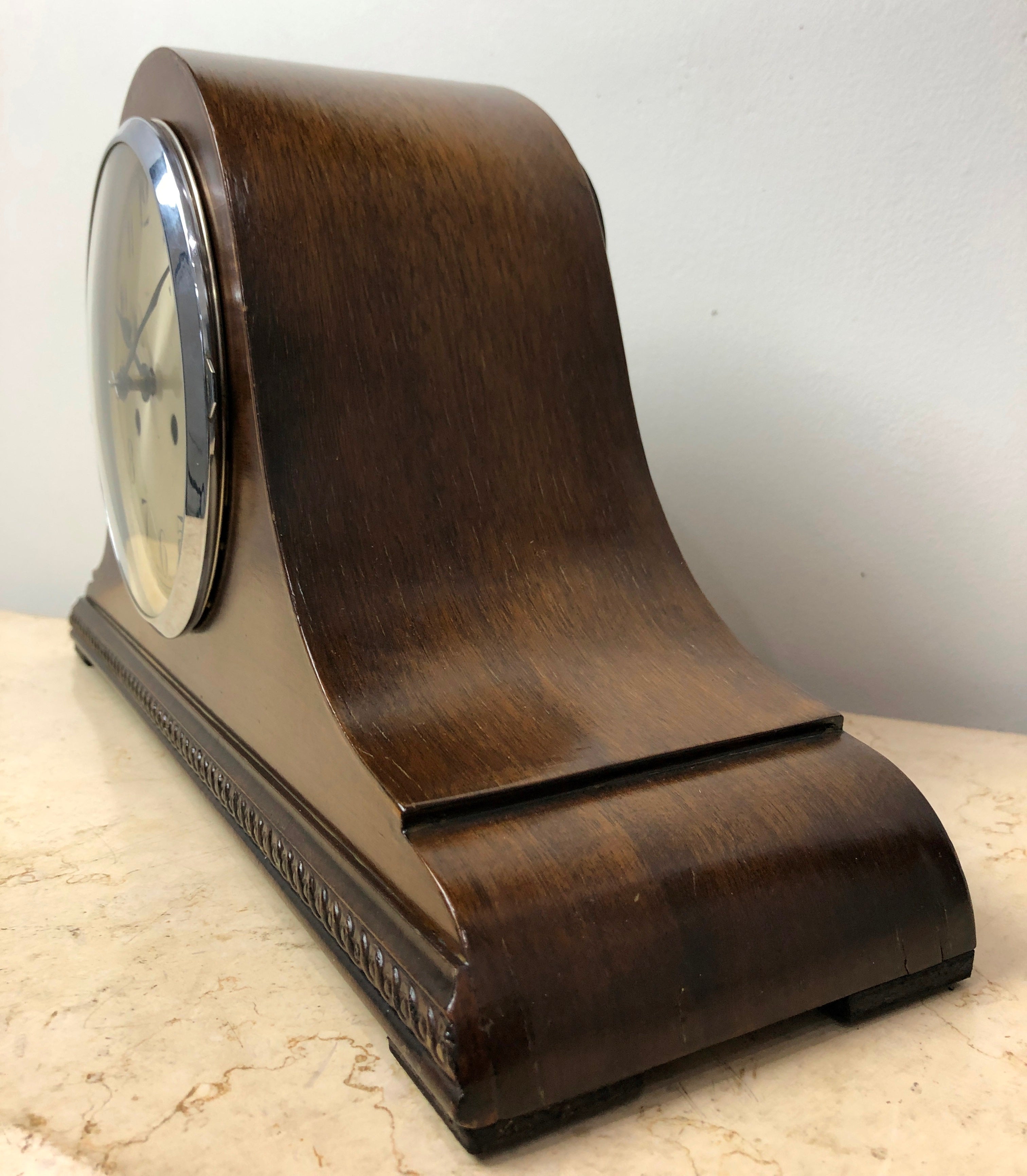 Original Vintage Enfield Hammer Chime Mantel Clock | eXibit collection