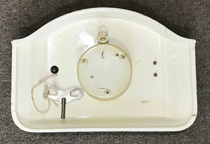 Vintage JUBA Ceramic Wall Clock | eXibit collection