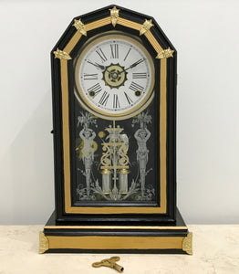 Original Antique Ansonia Mantel Clock | eXibit collection