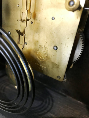 Vintage Unicorn F.H.S. Mantel Clock | eXibit collection