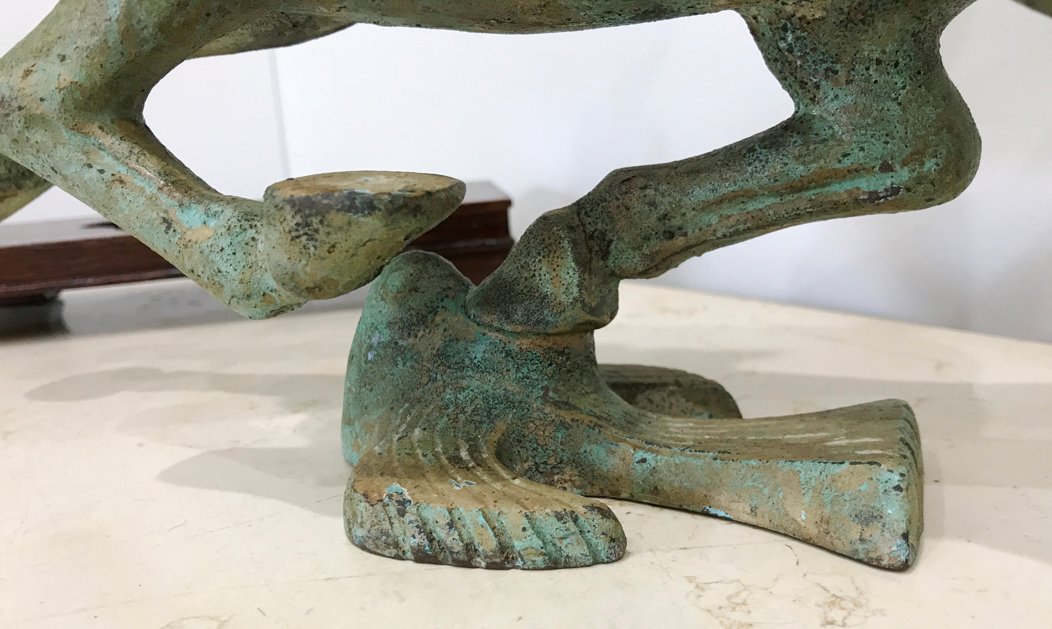 Bronze Flying Horse On Swallow