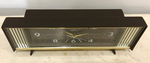 Vintage Retro Rhythm Alarm Mantel Clock | eXibit collection