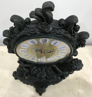 Vintage Baroque Style Quartz Mantel Clock | eXibit collection