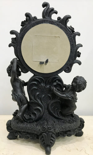 Vintage Baroque Style Quartz Mantel Clock | eXibit collection