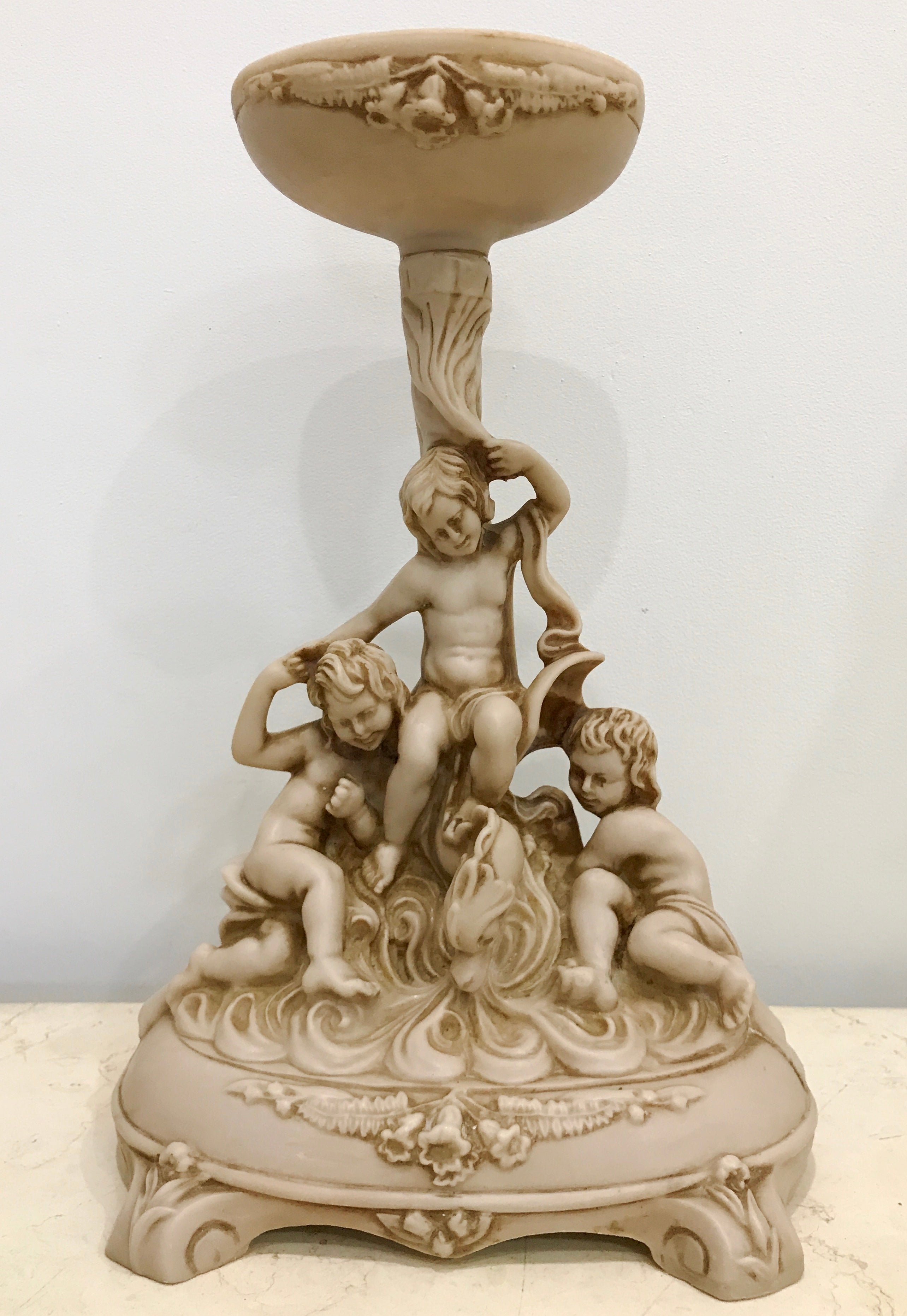 Vintage Cherub / Cupid Ornate Display Stand | eXibit collection