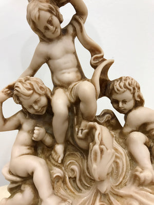 Vintage Cherub / Cupid Ornate Display Stand | eXibit collection