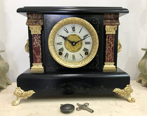 Antique Sessions Mantel Clock | eXibit collection