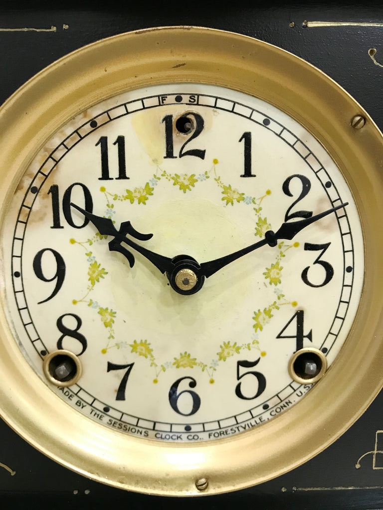 Antique Sessions Mantel Clock Adelaide Clocks