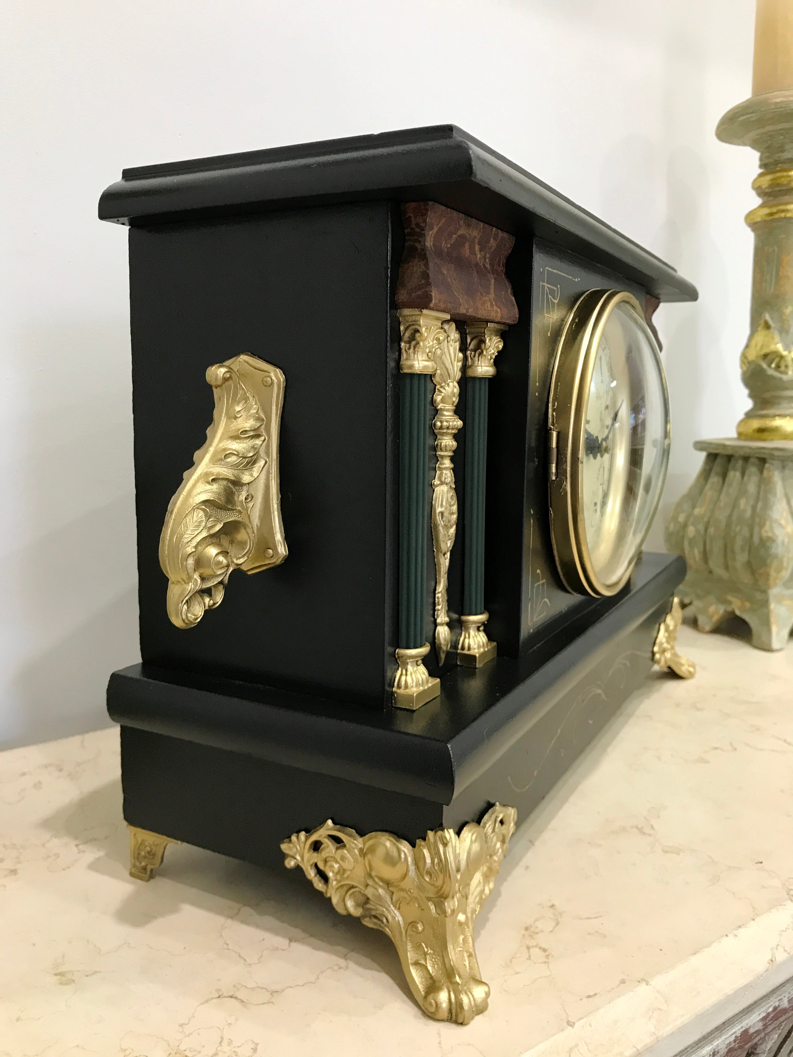 Antique Sessions Mantel Clock | eXibit collection