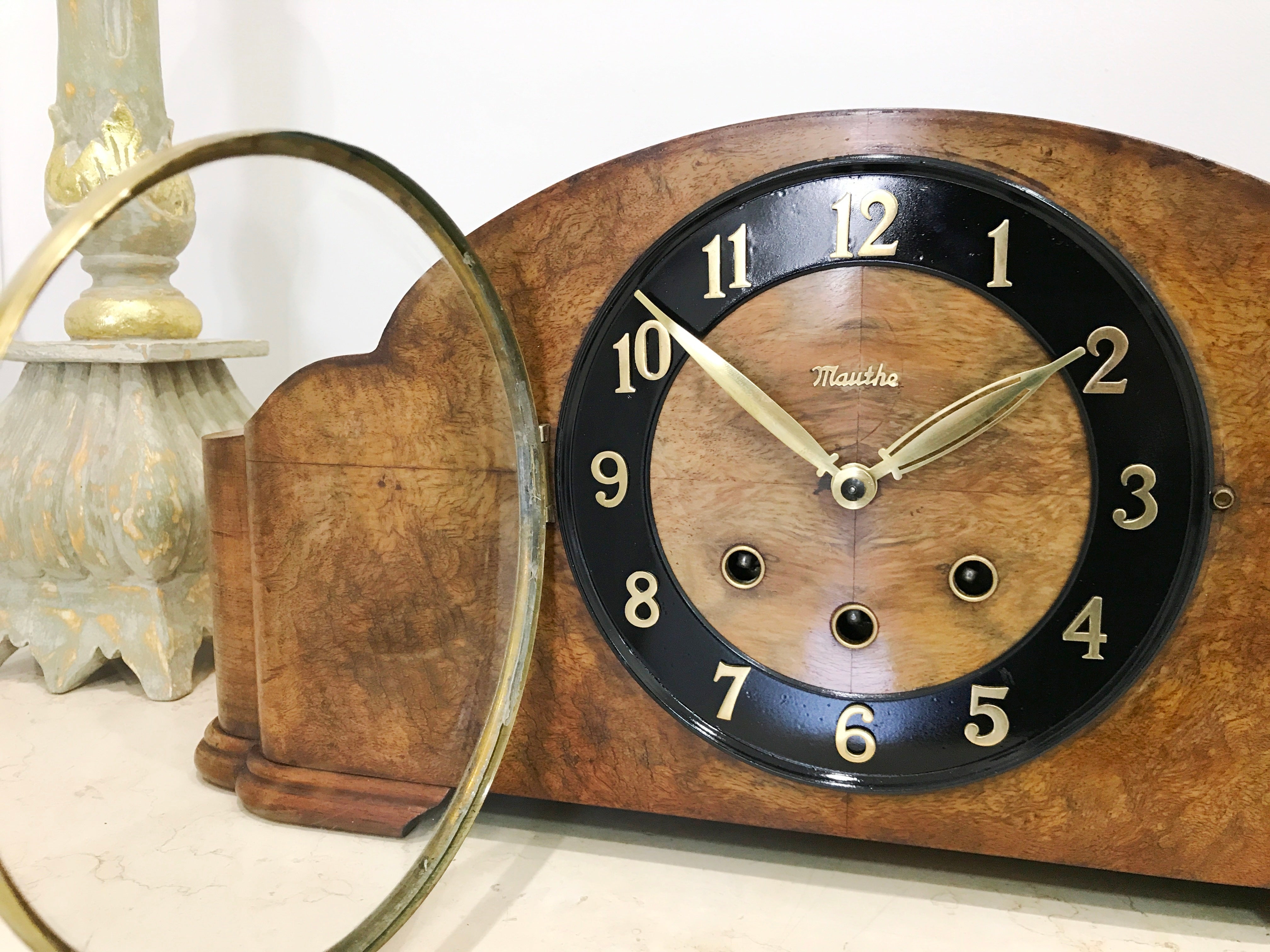 Vintage MAUTHE Westminster Mantel Clock | eXibit collection