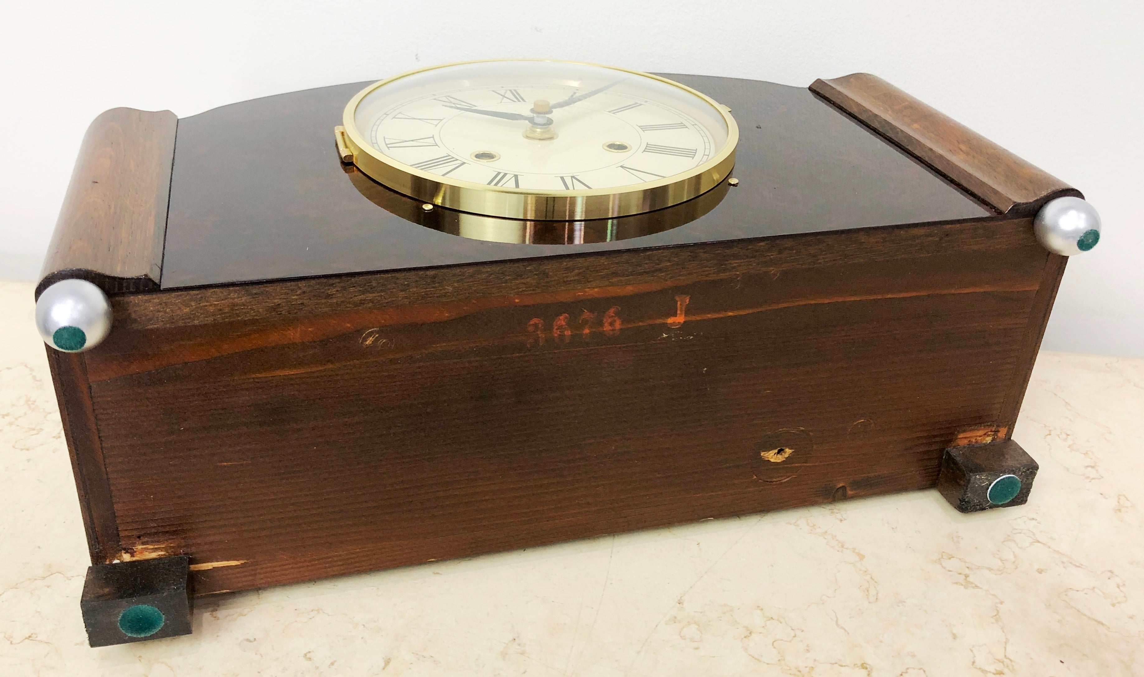 Vintage Hermle Battery Mantel Clock | eXibit collection