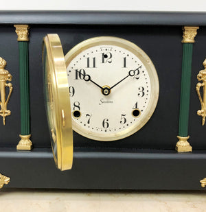 Antique Sessions Battery Mantel Clock | eXibit collection