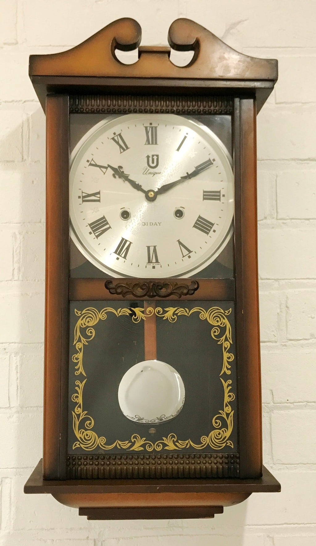 Vintage 31 Day Unique Wall Clock | eXibit collection