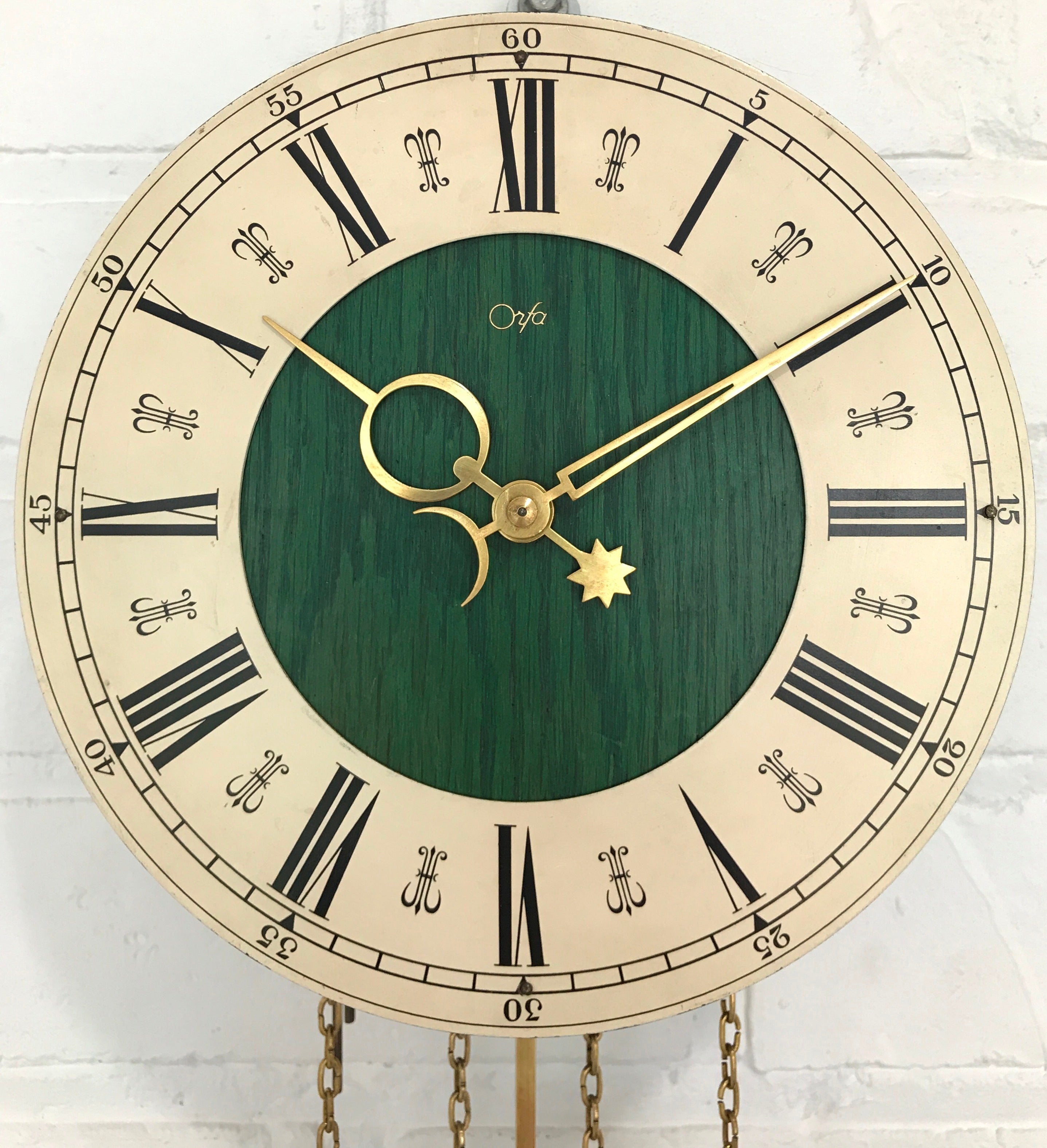 Vintage Orfac F.H.S. Wall Clock | eXibit collection