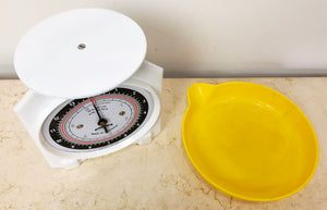 Original Vintage Persinware Metal Kitchen Scale | eXibit collection