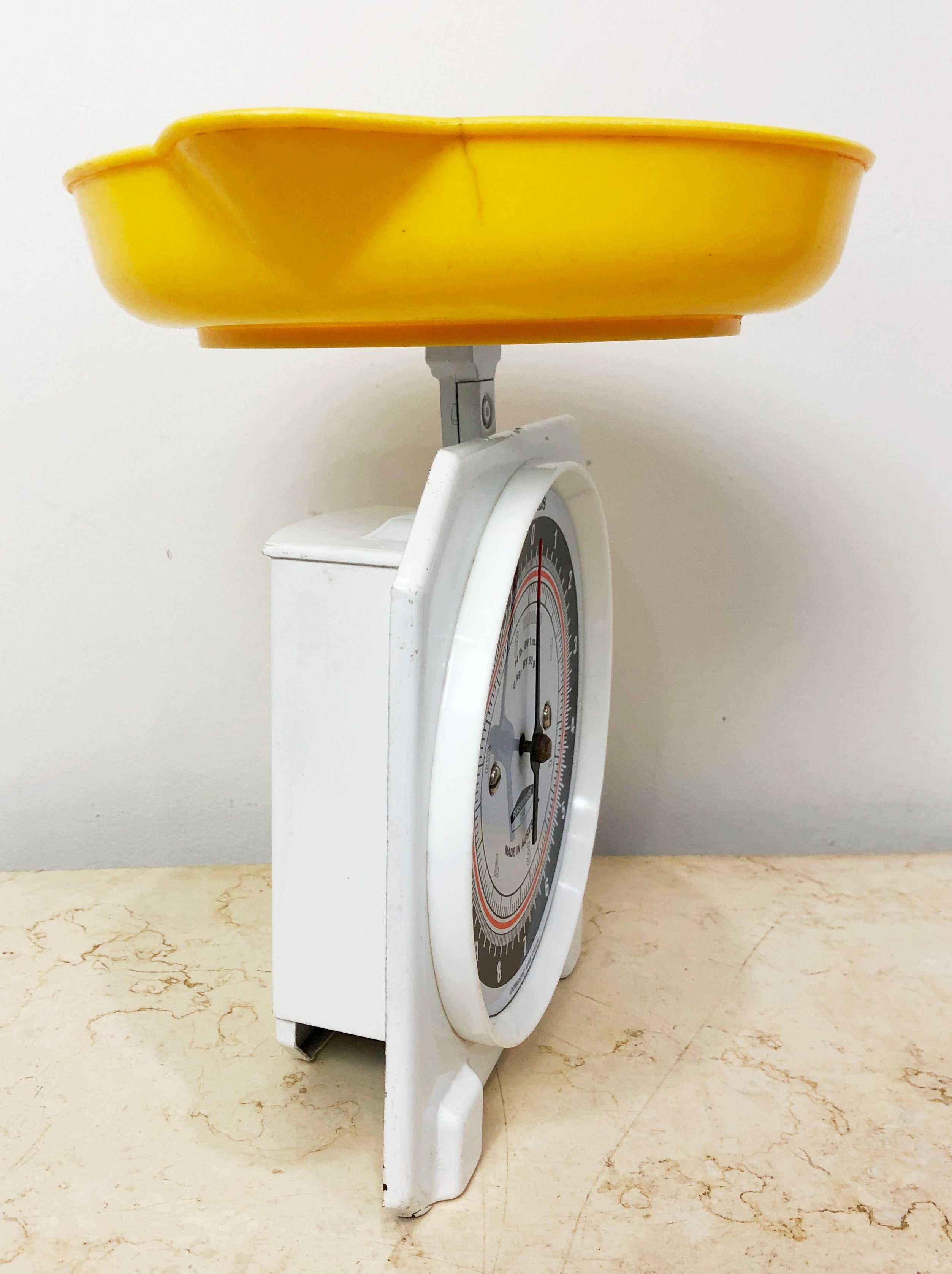 Original Vintage Persinware Metal Kitchen Scale | eXibit collection