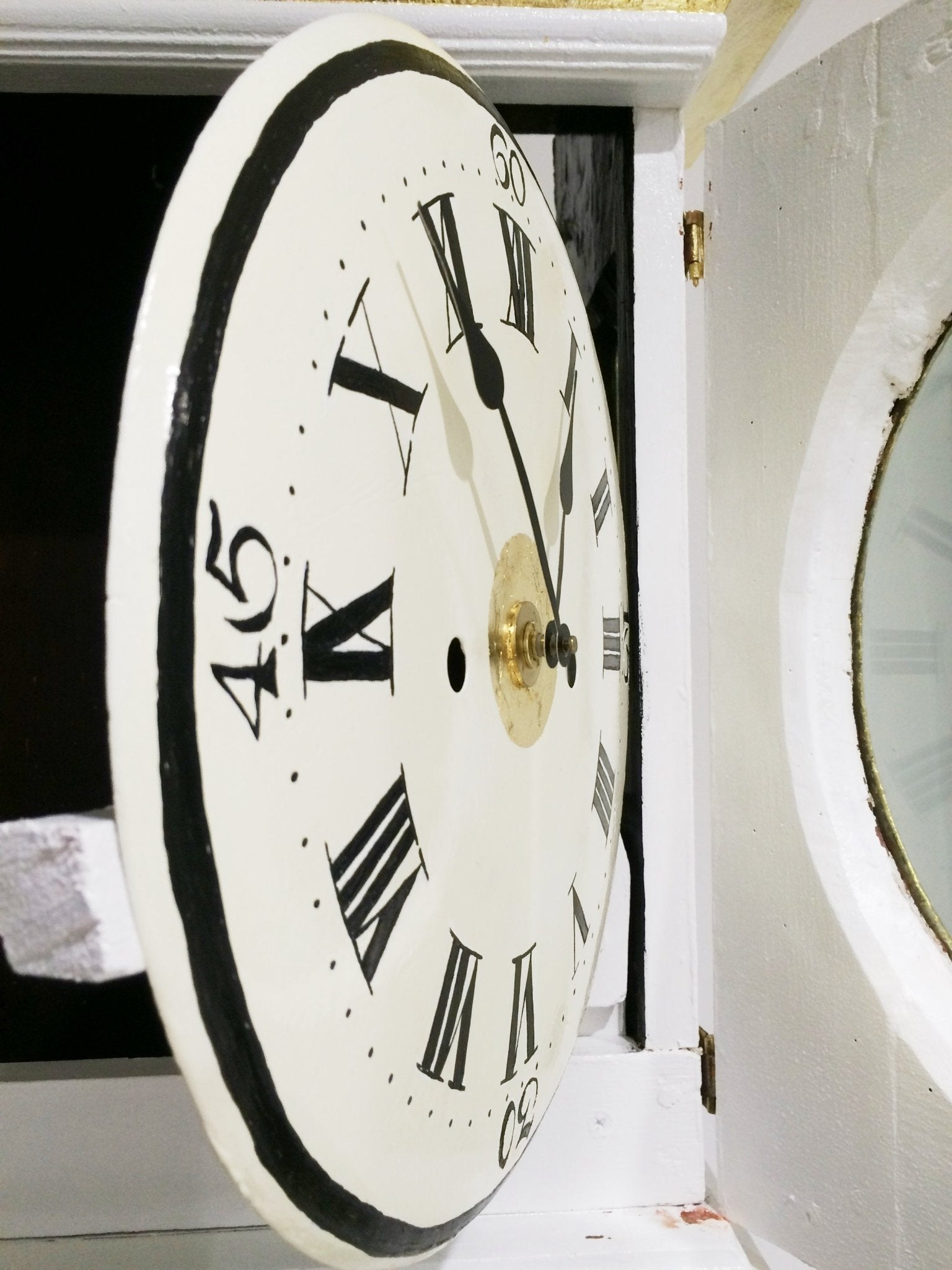 Antique Quartz Battery Bornholm Grandfather Clock | Adelaide Clocks